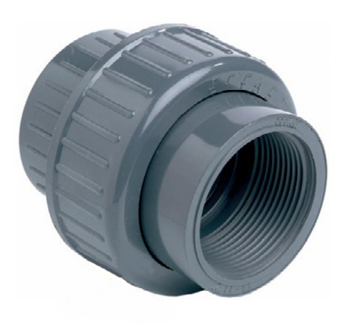 PVC Kupplung 1/2" (2 x Innengewinde)