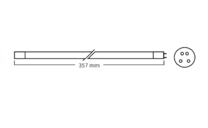 FILTREAU Ersatzleuchte 40 W Amalgam T5