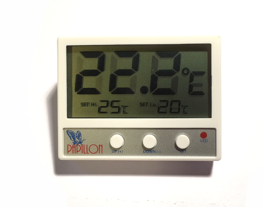 Papillon Digital-Thermometer Vorderansicht