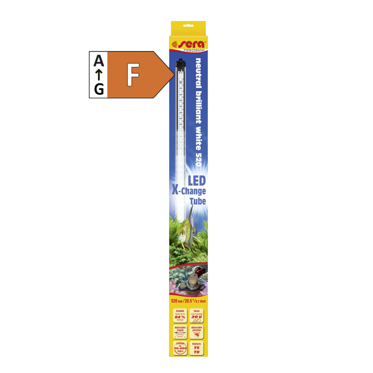 sera LED X-Change Tube neutral brillant white 520 mm