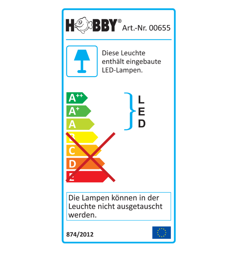 Hobby Bubble Air LED Energielevel