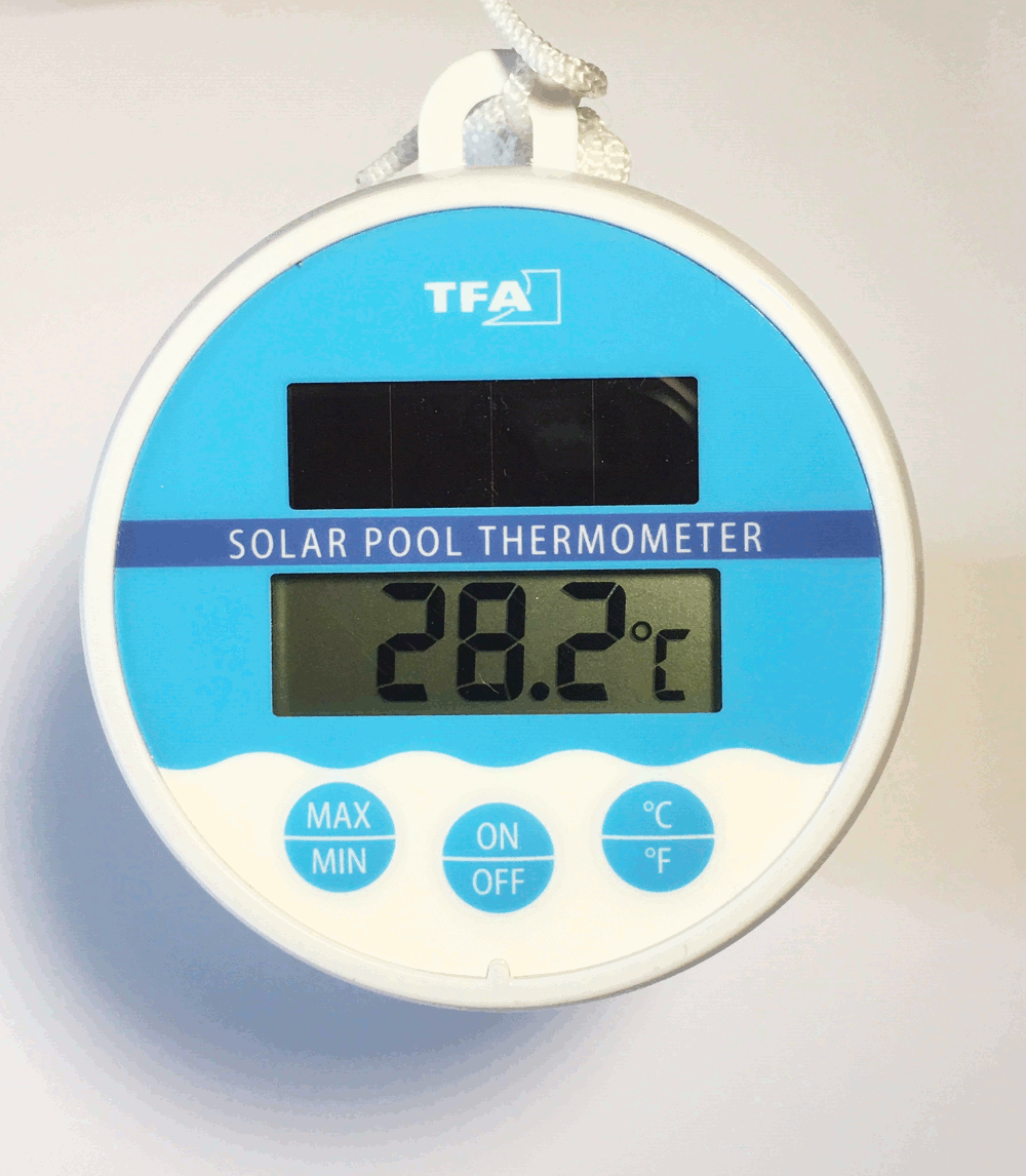 Digitales Solar Thermometer im Detail