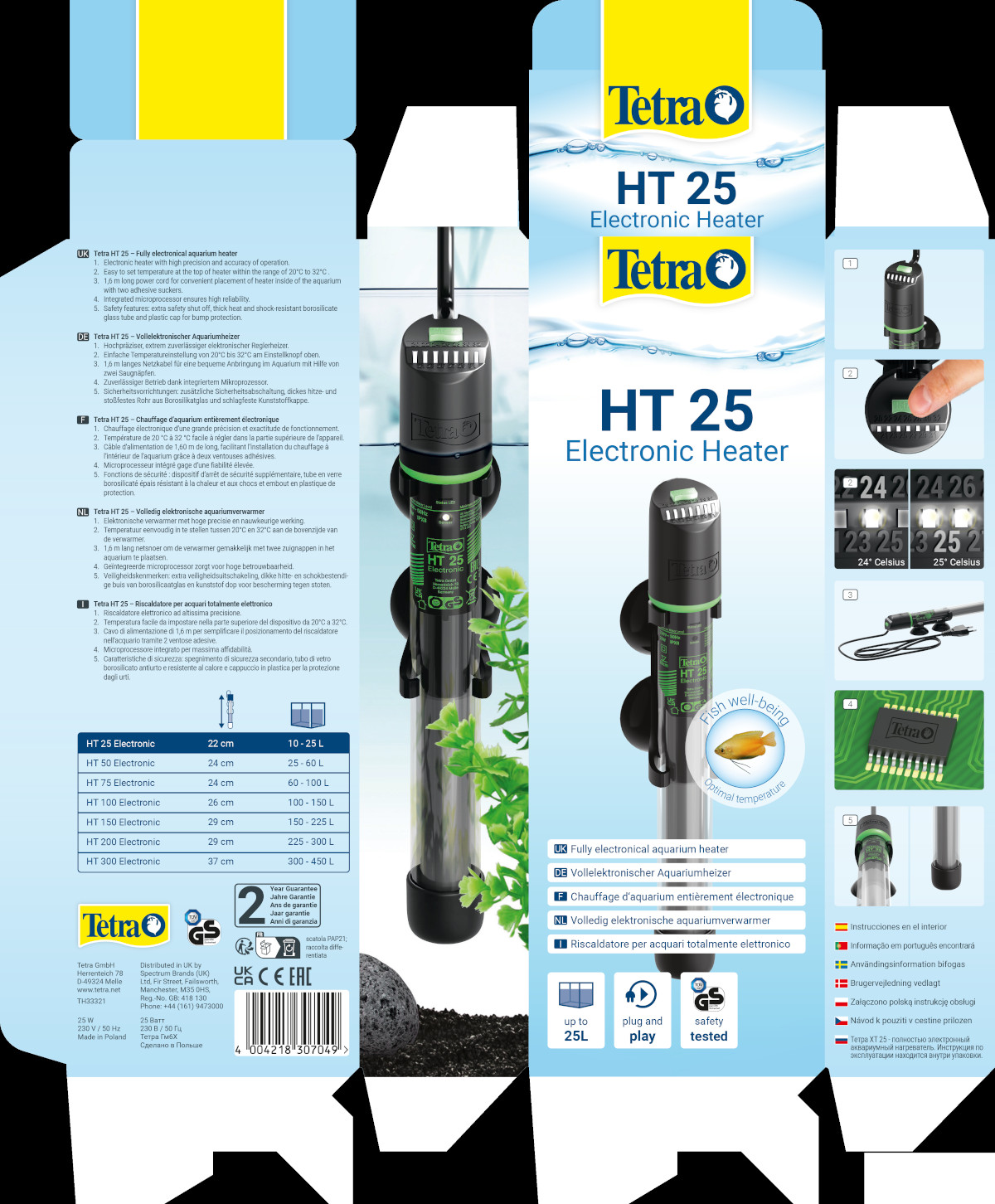 Tetra HAT Heater 25 electronic -Regelheizer-