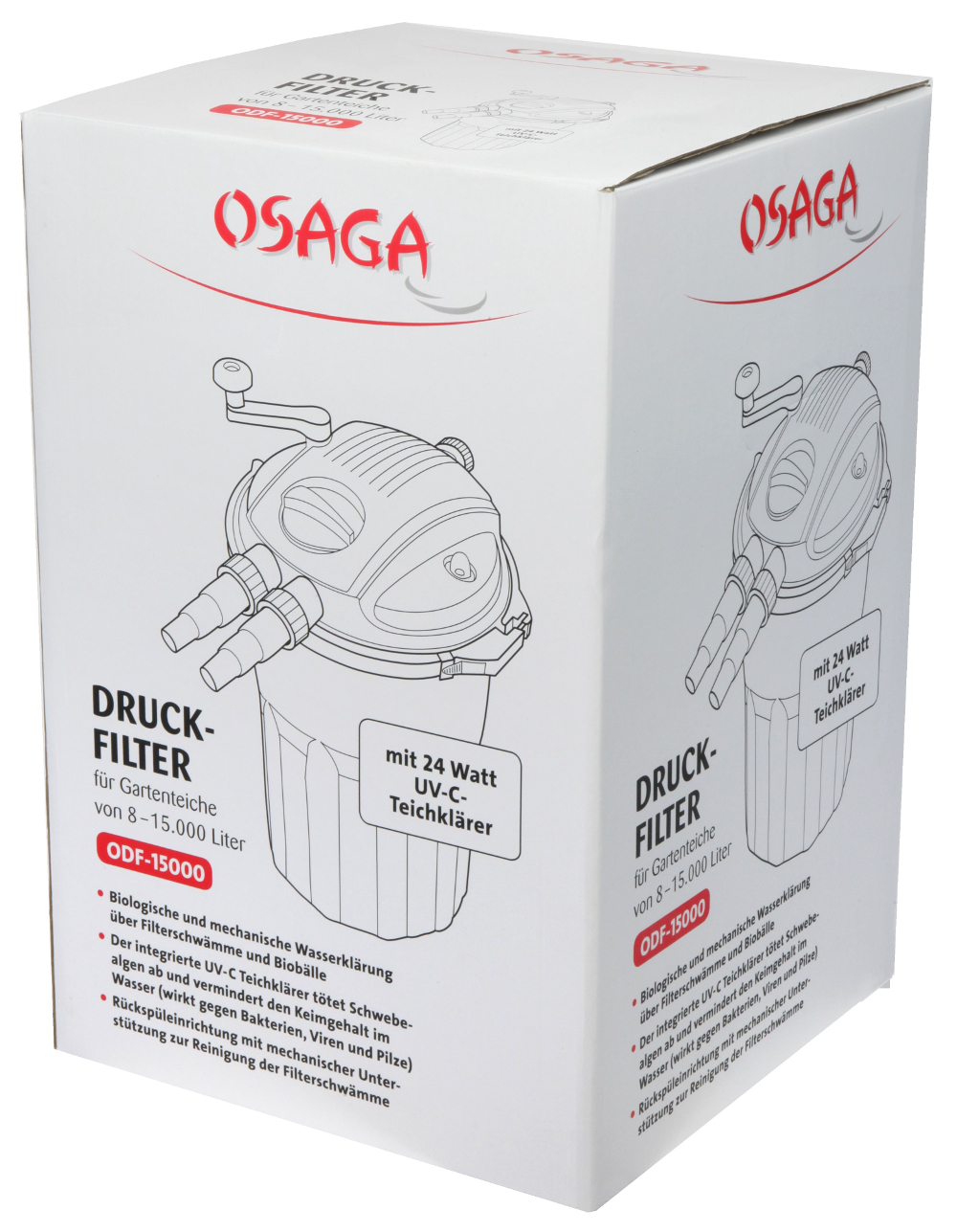 OSAGA Druckfilter ODF-15000 Karton