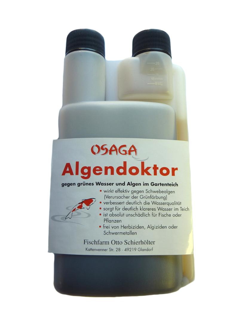 Osaga Algendoktor 500 ml (grünes Wasser und Algen) 