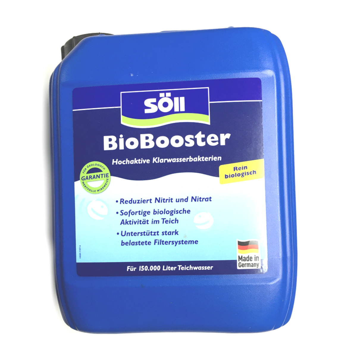 Söll BioBooster 5,0 Liter Hochaktive Bakterienkulturen für Teich
