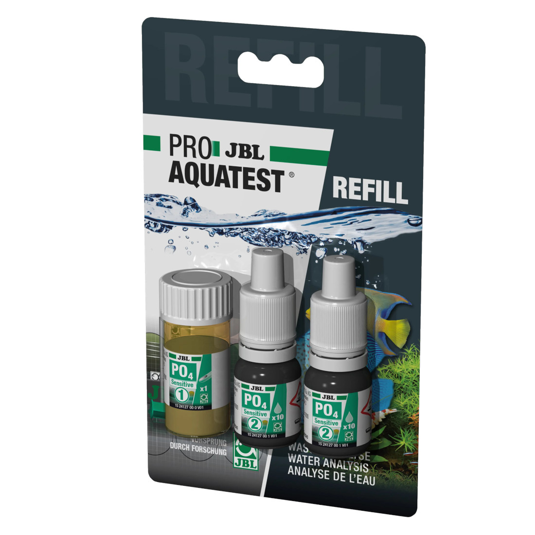 JBL PROAQUATEST PO4 Phosphat Sensitiv REFILL -Schnäppchen-