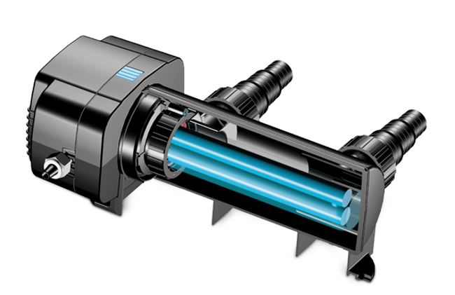 Oase Vitronic UVC Klärer Funktionsprinzip