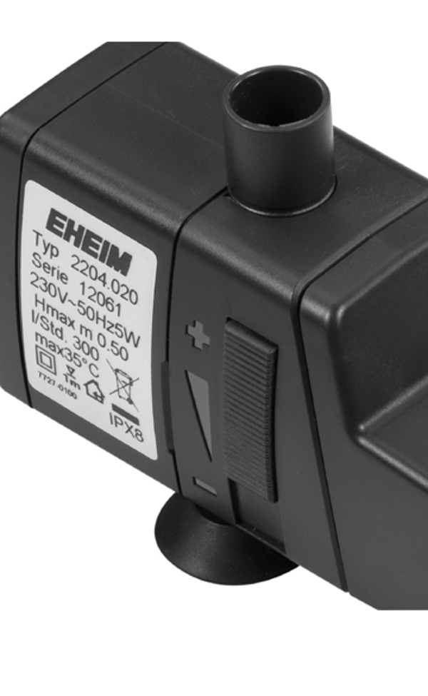 Eheim miniFLAT Innenfilter Regelung