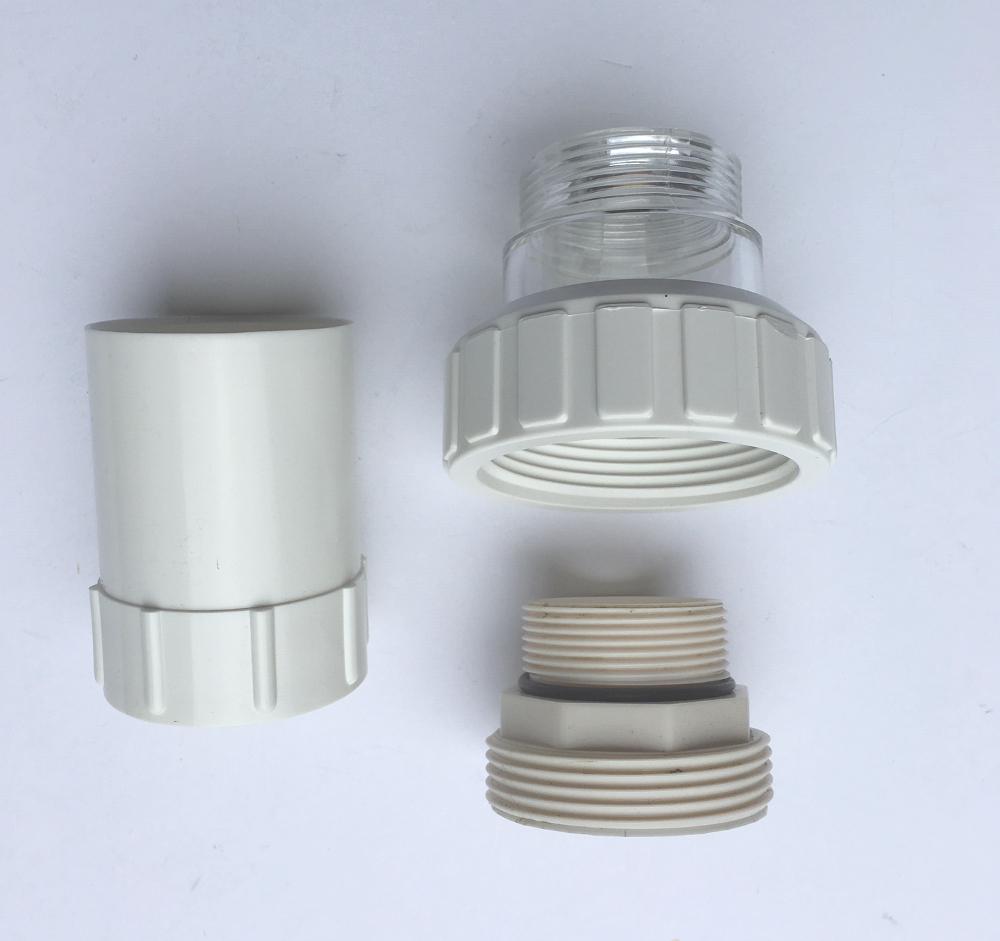 Mega Verschraubung 1 1/2" Lieferumfang