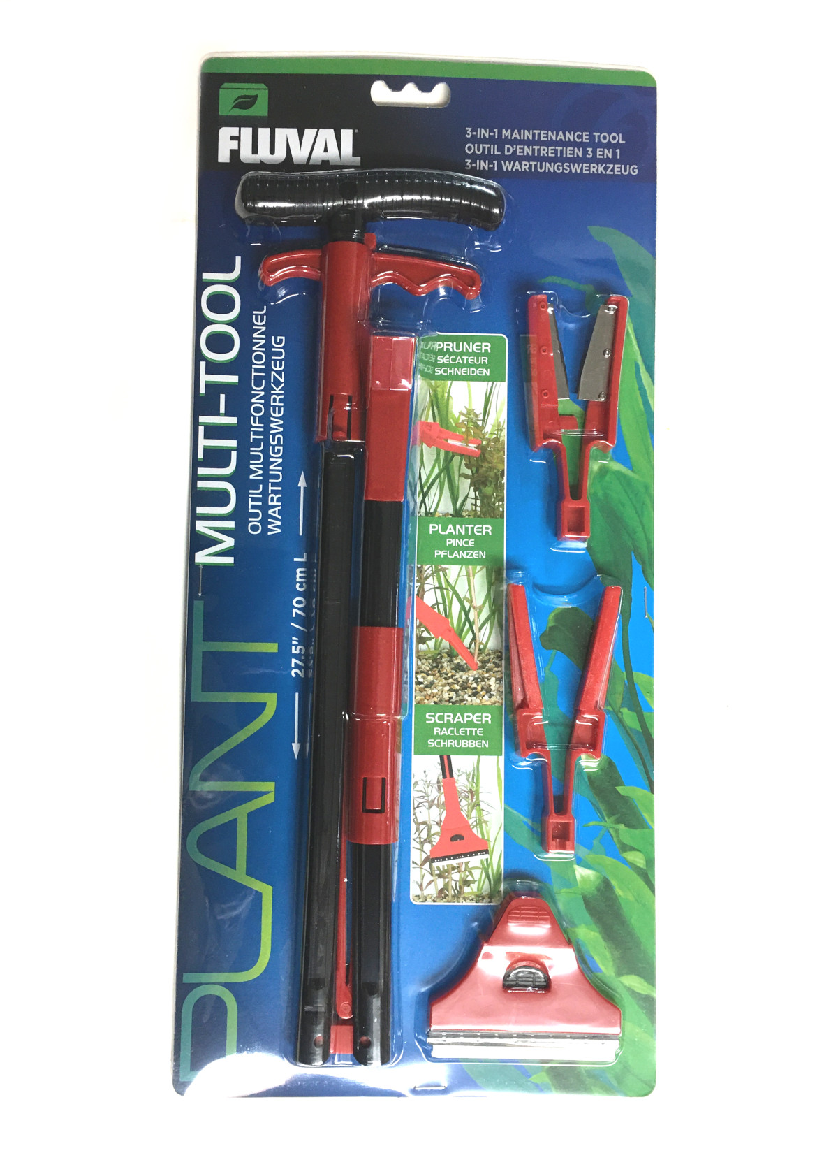 FLUVAL Multi-Tool für Aquarien (Pflanzenwerkzeug) bis ca. 70 cm