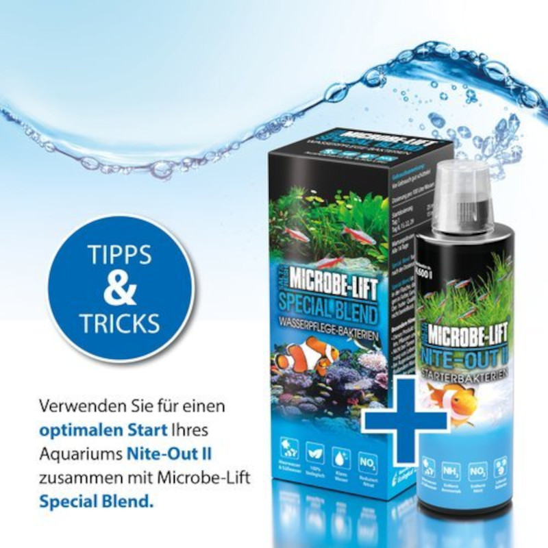 NITE-OUT II  236 ml -Starterbakterien Süß- und Meerwasser-