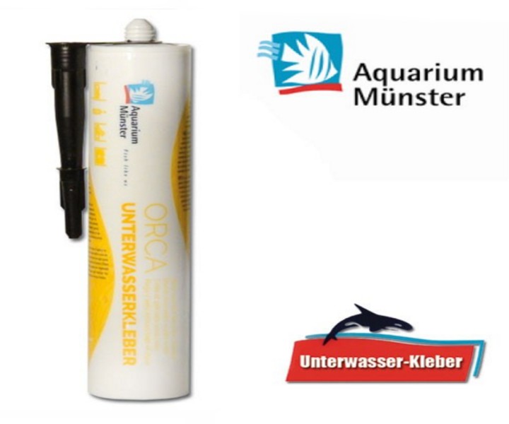 Aquarium Münster Orca Unterwasserkleber – 315 G, Lösungsmittelfrei, Fischverträglich